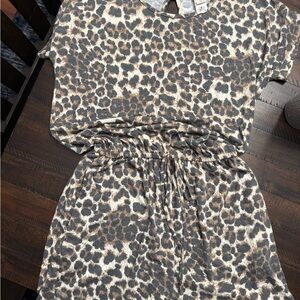 Leopard Print Dress
